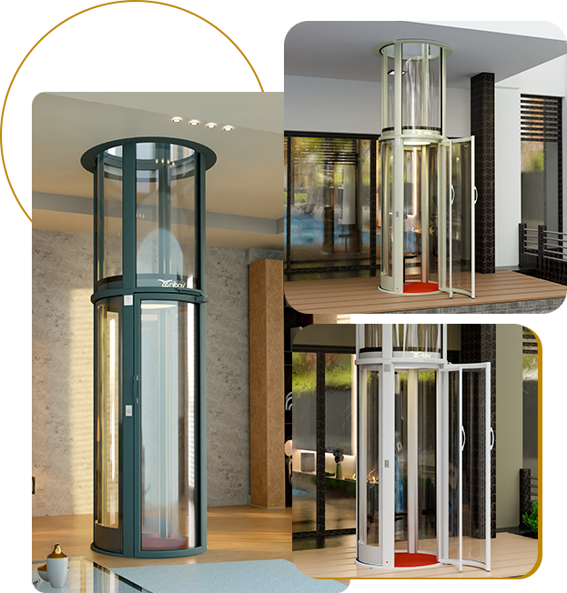 Space Saving Best Elevators for Home - Nibav Home Elevators