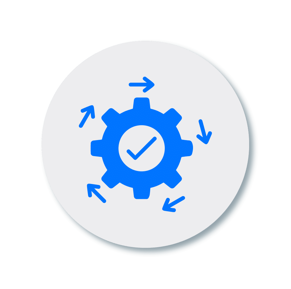 A rotating screw nut icon portraying the Hassle-Free Installation of Nibav Home Lifts