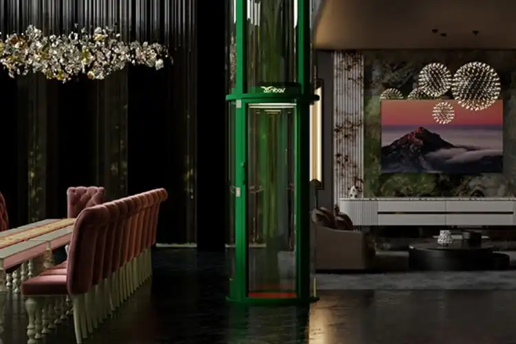 Air-Driven Glass Elevators