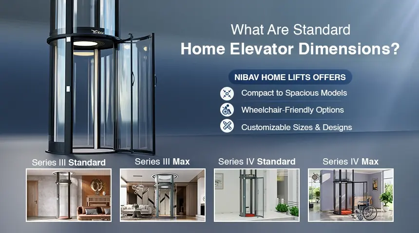 home elevator dimensions - Nibav Home Lifts